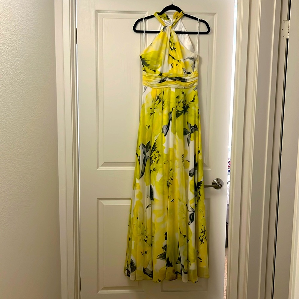 Calvin Klein formal long dress
